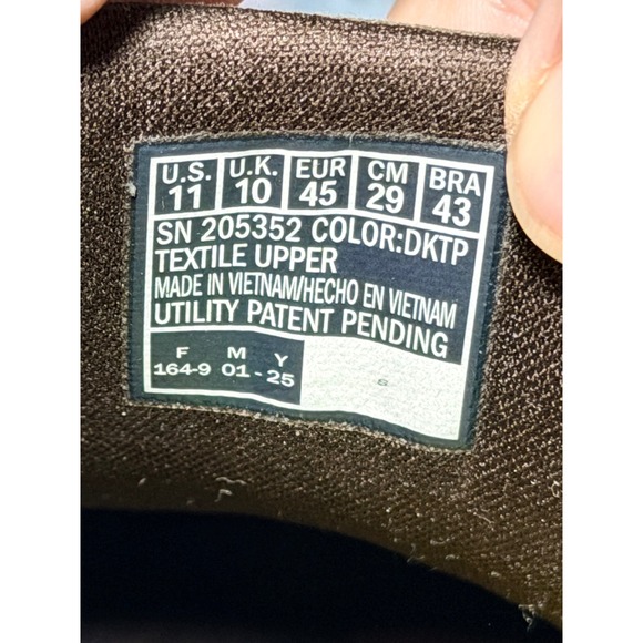 Skechers Hands Free Slip Ins Mens Size‎ 11 Dark Taupe Air Cooled Memory Foam main image 6